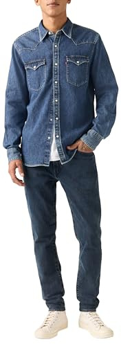 Levi's Uomo 512 Slim Taper Jeans, Blue Aria, 34W / 32L