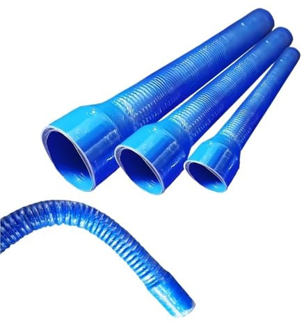 Steel wire corrugated tube silicone hose intercooler connector tube/air intake pipe/water hose Flexible tube high temperature(500MM_ID60MM-70MM)