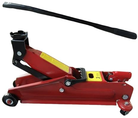 Biluttag – 3 ton tung hydraulisk, horisontell automatisk lyft, robust reparationsverktyg för fordon, stabil garageutrustning | bil motorcykel släpvagn gård butik källarutjämning underhållsuppgifter