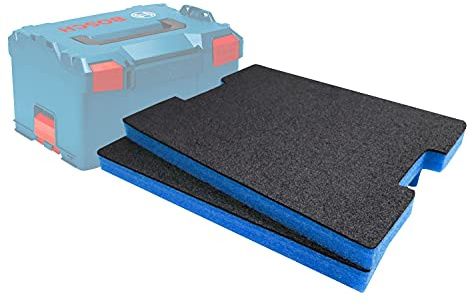 Shadow Foam L-Boxx - Inserti perfetti per Bosch 102-374, confezione doppia da 30 mm, ideali per utensili elettrici, organizzazione e conservazione degli attrezzi nella cassetta degli attrezzi modulare