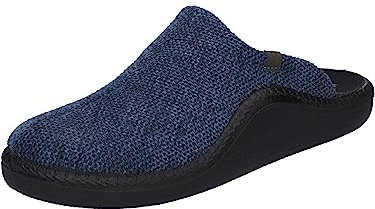 Westland Herren Pantoffeln Monaco 222, Männer Hausschuhe,Weite H (Weit),Pantoletten,Latschen,Schlappen,gaeste-Hausschuhe,Blau (Jeans),42 EU / 8 UK