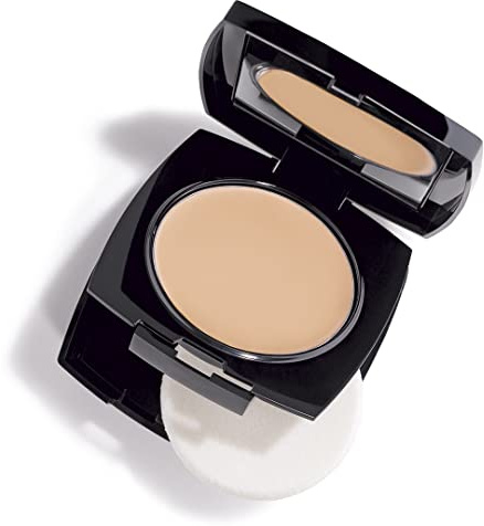 Avon True Flawless Cream To Powder Compact 3-in-1 Concealer, Foundation & Powder Alabaster - True Blue IQ Color Technology