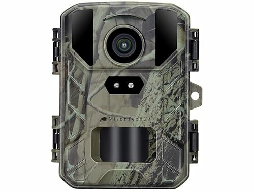 VisorTech Nachtkamera: Wildkamera mit 50 MP, interpolierter 4K-Auflösung und No-Glow-IRs (Jagdkamera, Wildkamera Nachtsicht, Überwachungscamera)