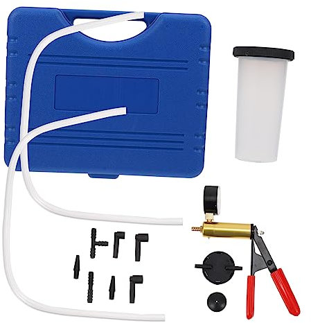 TOKIDNY Auto Hand Held Vacuum Pump Brake Bleeder Adaptor Strumento Manuale per Cambio Liquido Freni Compatibile con La Maggior Parte delle Auto Materiale Durevole