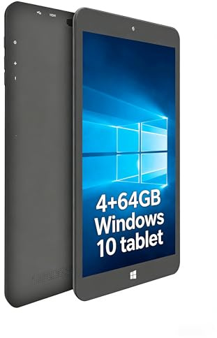 KBJPADS 8 Inch Windows Tablet，4GB RAM 64GB ROM Windows 10 Home Tablets Computer