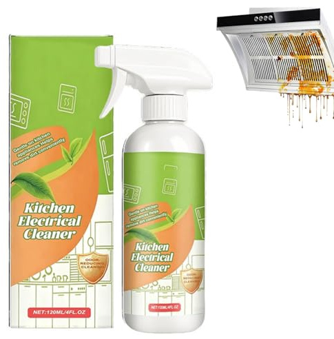 Multifunktionell kraftrengöring för köket, köksrengöring spray fettlösare, fettlösning för att ta bort fett och smuts i köket, rengöringsspray för hushåll och kök, 1 st