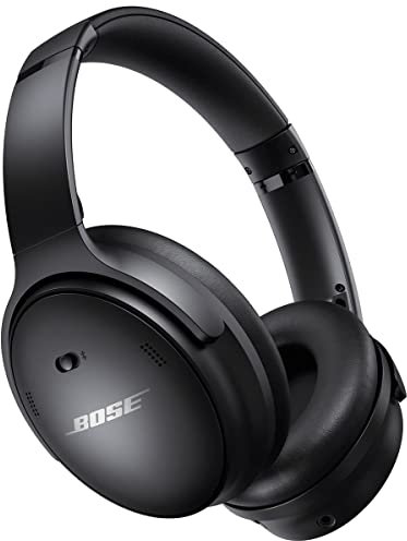 Bose QuietComfort® 45 Bluetooth wireless noise cancelling headphones with microphone for phone calls - Triple Black