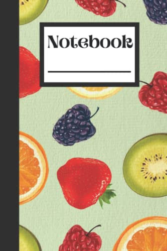 Notebook: Fruits of Summer Time