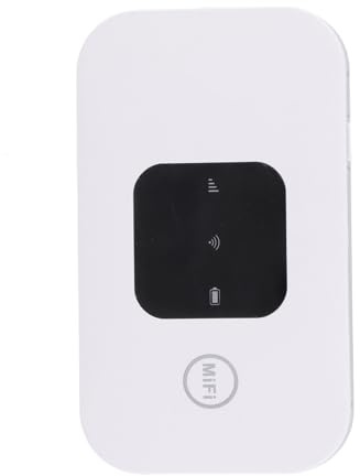 Annadue Mobiler WiFi Hotspot, Tragbarer 4G LTE WiFi Hotspot, Mobiler 4G Mobiler WiFi Router Unterstützt 10 Benutzer, Leicht Entriegelter Mobiler WiFi Hotspot für Reisen Im Freien