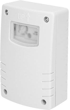 Miratic Interrupteur Crepusculaire Avec Minuterie Jusqu'à 1200w IP44, Résistant Aux Intempéries