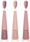 Pink Nail Varnish Set,3PCS Matte Nail Polish,Natural Water Based Long Lasting No Need Cure,Sakura Pink Nail Polish Set for Women DIY Nail Art at Home,10ML