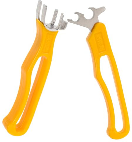 Alipis 2 Pz Strumento per la sgranatura delle Noci macinino Corer Elettrico Kitchen Gadget utensile Multifunzione Strumento di Apertura del Dado schiaccianoci per la casa plastica Orange