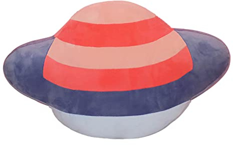 Toy Star Rocket Throw Pillow Soft Comfort for Family and Ideal for Kids' Space Adventures and Dreamy Nights (B, One Size)