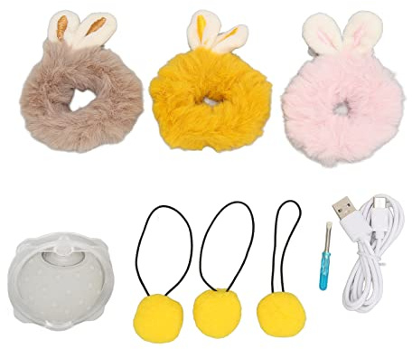Mavaol Giocattolo Elettrico per Gatti con 3 Modalità di Ricarica USB Giocattolo Interattivo Intelligente per Gatti con Copertura in Peluche per Interni