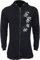 Spiral - Pure of Heart - Ladies Fish Tail Full Zip Hoody - Zip Sleeve - S Black
