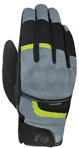 Oxford Brisbane Air - Guanti estivi corti da uomo, colore antracite/nero, 2XL