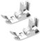 OTOTEC 2 Prensatelas Zig Zag De Puntada Recta Para Máquinas De Coser De Vástago Bajo Compatible Con Singer Compatible Con Brother Compatible Con Janome