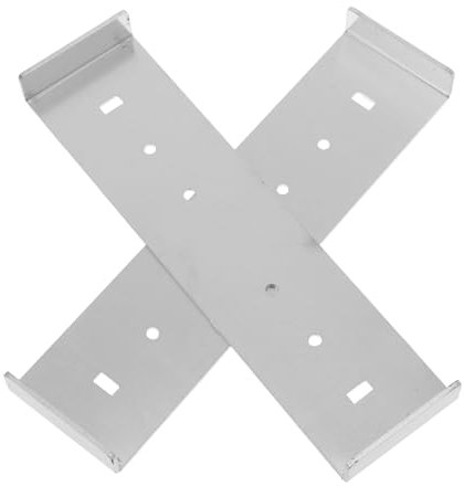 Mipcase 2pcs Mailbox Fixed Bracket Magnetic Door Latch Wall Mount Mailboxes Safety Lock Mounting Plate for Residential