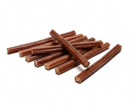 Dei NATURE Snack di Nervo Bovino Premium 8 PEZZI di 12/15 CM,SELEZIONE ITALIANA E PIEMONTESE nervo di vitello,dieta Barf,Masticativo per cani 100% naturale, offerta, per salute orale,lunga durata