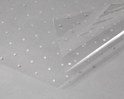 Cellophane Wrap Hamper Florist Film - 800mm x 2 Meters (Supplied in a Folded Sheet) - Silver Dot | Wrapping Paper & Gift Wrap for Bouquets, Baskets & Hampers
