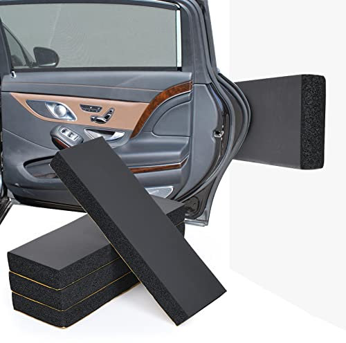4 Stück Garagen Wandschutz Selbstklebend, 3 cm Extra Dicker Autotür Wandschutz Rammschutz für Autotüren, Garagen und Carport
