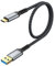 SUNGUY USB C Kabel, 0,5 m USB C auf U SB 10Gbps Typ C Kabel und Nylon geflochtenes Datenkabel Typ C kompatibel mit iPhone 16/15 Pro Max, Galaxy S24 S23, Android Auto