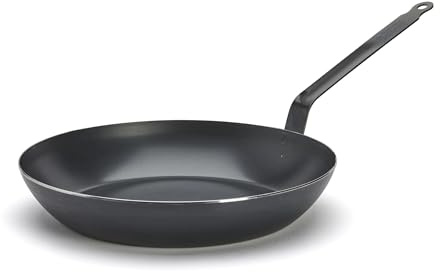 De Buyer Outdoor Blue Steel Round Pan - 320mm