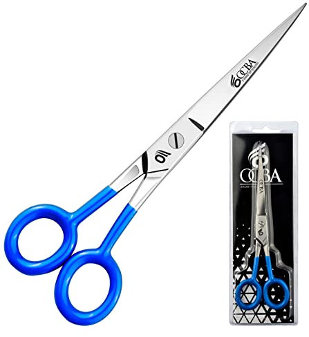 OCBA Friseurschere - Professionelles 6' Haarschneideschere & Haarschere - Haarschere Perfektes Design für Salons - Barbierschere für Männer und Frauen