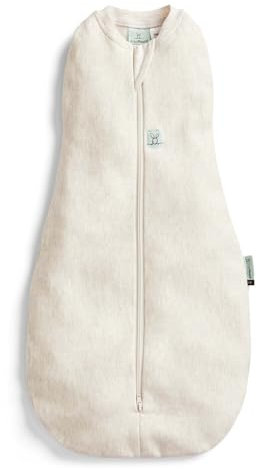 ergoPouch Cocoon Pucksack, 0,2 Tog, Baby-Schlafsack, sanfte, eng anliegende Passform, hilft Schreckreflex, ideal für Arme, zum Ein- und Ausschlafen, weiches, atmungsaktives Gewebe für besseren Schlaf