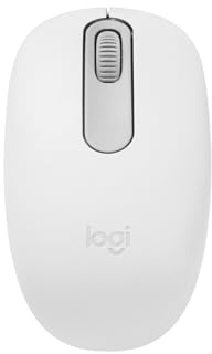 Logitech M196 Compact Ambidextrous Bluetooth Wireless Mouse - Off White
