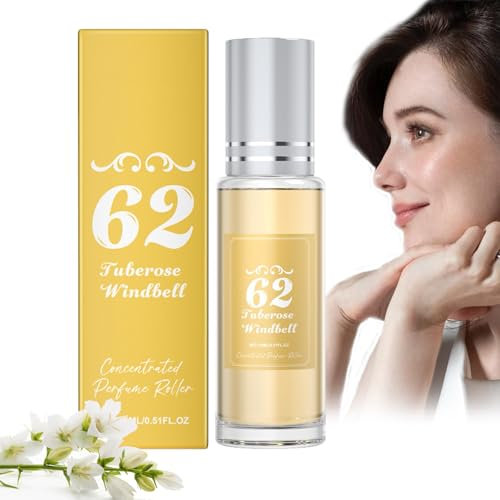 Profumo Brasiliano, Profumo di Lunga Durata, Fresco e Sobrio per un Fascino Senza Tempo, Spray per il Corpo Fruttato, Profumo Elegante (62# Rose Windbell)
