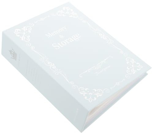 ULTECHNOVO Album de Rangement pour Autocollants Nail Art Pages Transparentes, Organisateur Pratique pour Stickers Ongles, pour Passionnées de Manucure à Domicile
