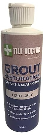 Tile Doctor Grout Restoration in Light Grey 237ml