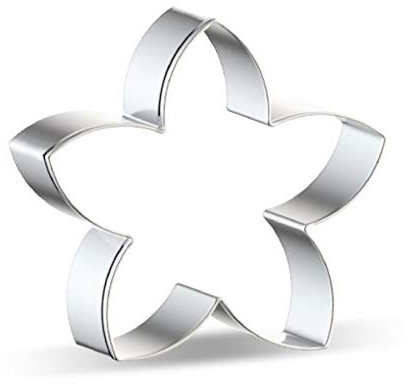 WDYJMALL Frangipani Cortador de Galletas en Forma de Flor - A, Molde para Galletas, Cortapastas