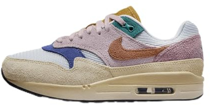 NIKE FN7200-224 Air MAX 1 '87 Premium Mujer Grain/Rugged Orange-Plum Fog-Violet Dust EU 38.5