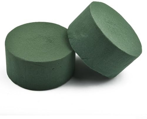 Confezione da 3 cilindri in schiuma per fiori freschi, per composizioni floreali e artigianato