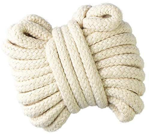 Gouert Corde en coton tressé Blanc cassé 10 mm