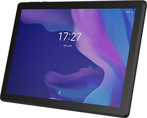 Alcatel 1T 10 WiFi 2020 – Tablet de 10 HD, Quadcore 1GB Ram, Memoria de 16GB, Ampliable por MicroSD, 4080 mAh de Batería, Android 10 Go Edition, Color Negro [Versión ES/PT]