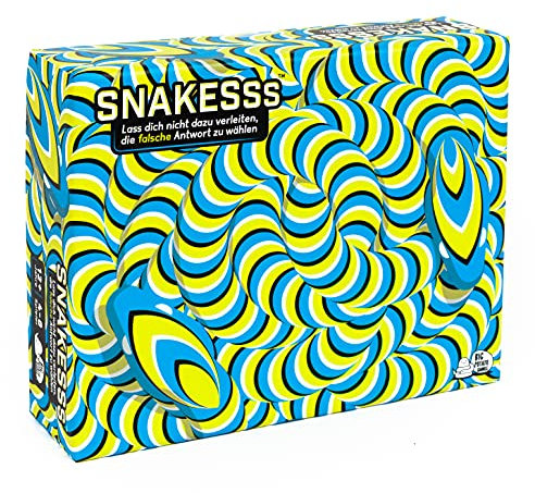 Big Potato Snakes: EIN schlüpfriges soziales Deduktion-Spiel für Familien und Erwachsene | Perfekt für Spieleabende