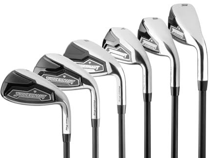 Juggernaut Golf Iron Set (5-PW), Men's Right Handed Graphite-Shafted, Regular Flex
