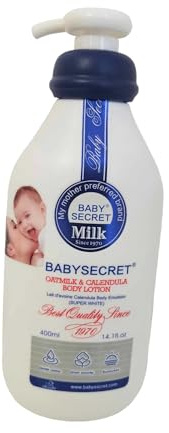 BABY SECRET LOTION OATMILK & CALENDULA EMULSION 400ML