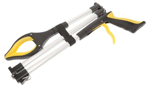 ibasenice Raccoglitore Di Rifiuti Pieghevole Attrezzo Per Sollevare e Afferrare Pinza Versatile Per Raccogliere Oggetti Irraggiungibili e Piccoli Utensili Adatto Per Case Parchi e Servizi