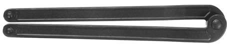 QUARKZMAN Llave Ajustable Universal Para Herramientas Rotativas Diámetro De 3mm CR-V Llave De Cara Ajustable Con Pasadores Para Tuercas Redondas Juego De Pinza Para Anillo De Seguridad Negro