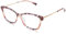 Brillen MISSONI MIS 0006 OBL PATTERN PINK 53/15/140 Damen