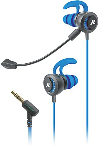 Music Hero auricolari gaming Hitbox con filo, microfono flessibile integrato e archetti, jack da 3,5mm per PS5, PS4, Xbox, Nintendo Switch, Pc, laptop, tablet, smartphone