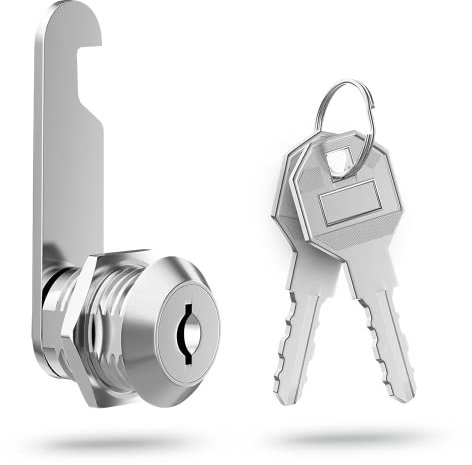 Klangfeiler® Briefkastenschloss Zylinder Hebelschlos - mit 2 Schlüsseln