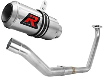DOMINATOR Impianto di scarico Collettori Marmitta Silenziatore GP compatibile con MT 125 2020