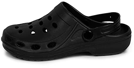 Zuecos Sanitarios Unisex Hombre Mujer Adultos Hostelería Goma EVA Zapatillas Playa Piscina Verano Sandalias Casa Talla 36-45 Producto Hecho EN Portugal