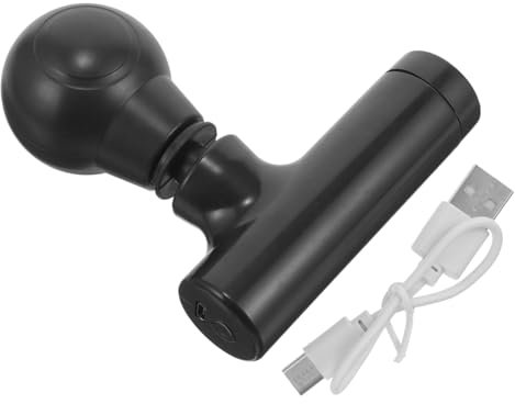 Mini Massagepistole Elektrisch, Tragbares HandmassagegeräT FüR Muskelentspannung, KöRpermassagegeräT, Mehrstufige Einstellung, Leise