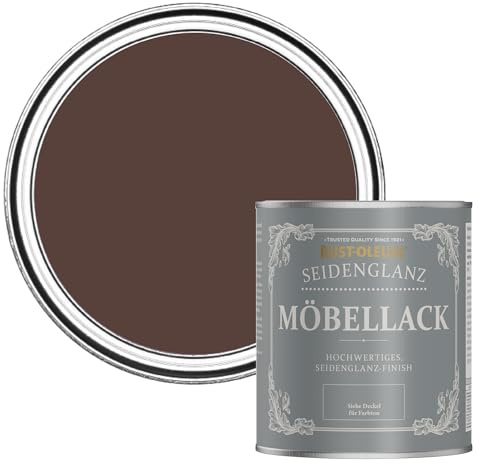 Rust-Oleum Red Furniture Paint in Satin Finish - Valentina 750ml